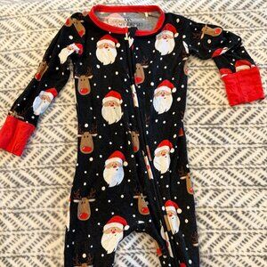 Bums and Roses Sno Ho Ho Romper 9-12 month